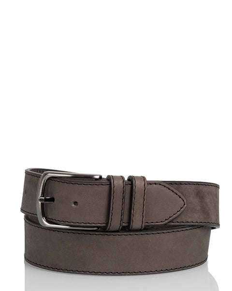 Utua nahkavyö 4cm harmaa