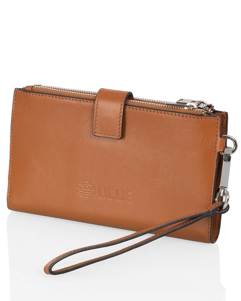 Puhelinlompakko ruskea