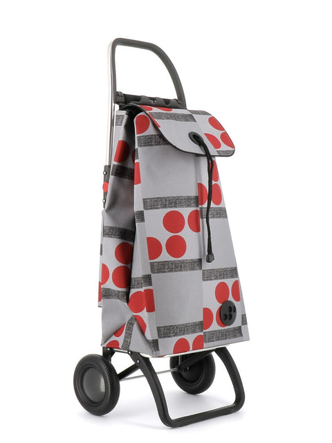 Ostoskärry I-Max Logos 2L punaharmaa 2 renkaalla