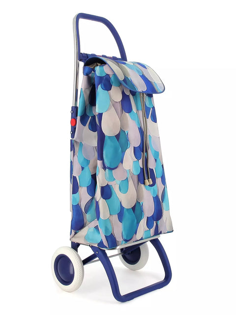 Ostoskärry I-Max MF Agatha sininen 2 renkaalla