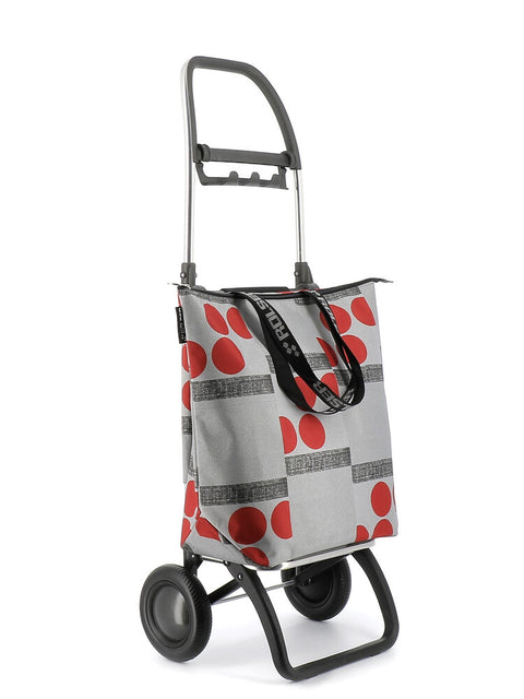 Ostoskärry Mini Bag Plus Logos 2L punaharmaa 2 renkaalla