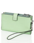 Puhelinlompakko vaaleanvihreä - Image 1