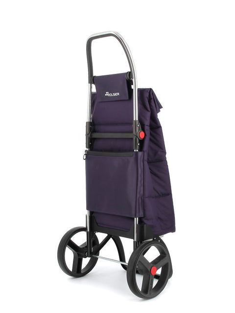 Ostoskärry Big Polar violetti 2 isolla renkaalla - Image 3