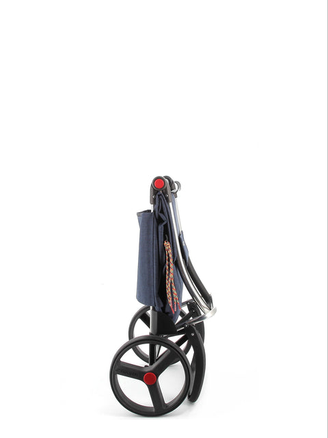 Ostoskärry Big Tweed sininen 2 isolla renkaalla - Image 5