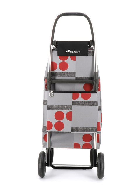 Ostoskärry I-Max Logos 2L punaharmaa 2 renkaalla - Image 3
