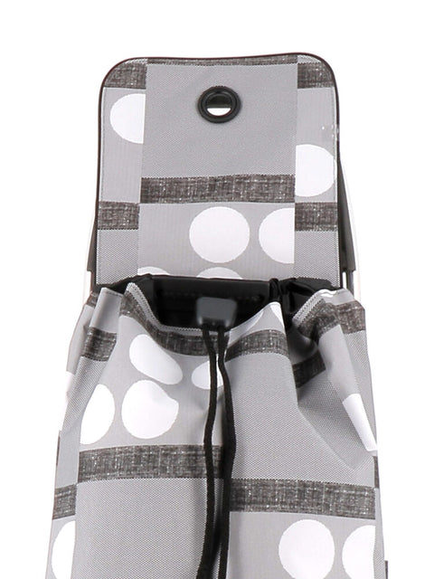 Ostoskärry I-Max Logos 2L valkoharmaa 2 renkaalla - Image 6