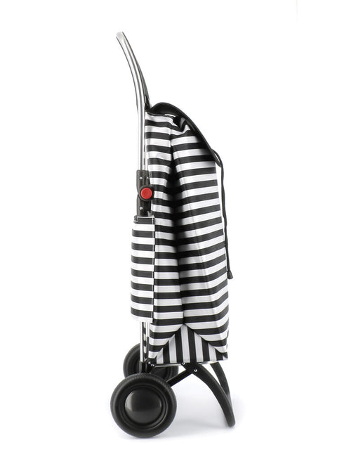 Ostoskärry I-Max Marina 2L mustavalkoinen 2 renkaalla - Image 3