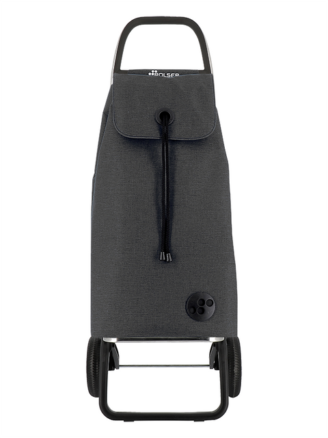 Ostoskärry I-Max Tweed 2L musta 2 renkaalla - Image 1