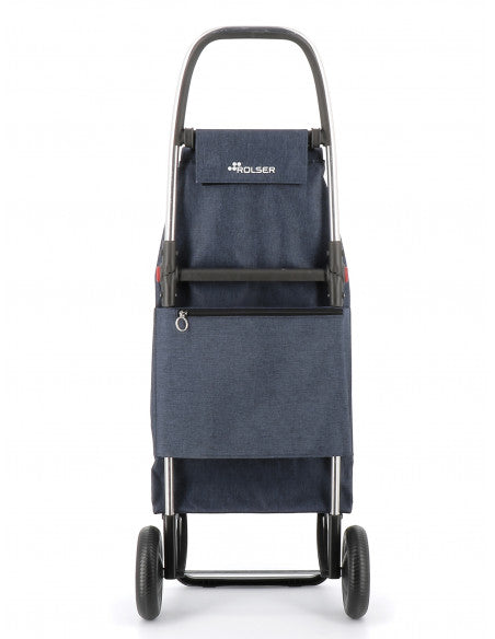 Ostoskärry I-Max Tweed 2L musta 2 renkaalla - Image 4