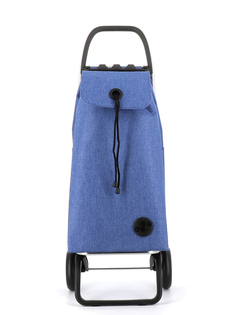 Ostoskärry I-Max Tweed 2L sininen 2 renkaalla - Image 2