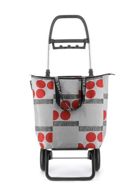 Ostoskärry Mini Bag Plus Logos 2L punaharmaa 2 renkaalla - Image 2