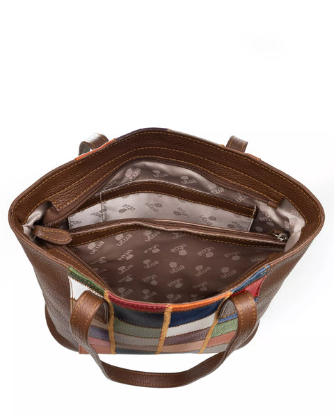 Sandhamn uniikkilaukku ruskea - Image 3