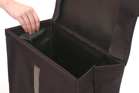 Ostoskärry Sbelta Tweed 4 renkaalla, 2 kääntyvällä eturenkaalla ja säädettävällä kahvalla - Image 2