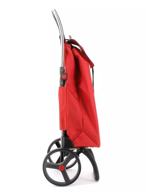 Ostoskärry I-Max MF punainen 2 isolla renkaalla - Image 4