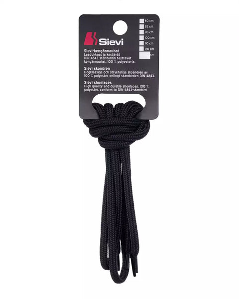 Sievi kengännauhat musta 190cm - Image 1