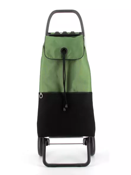 Ostoskärry I-Max Urban MF vihreä 2 renkaalla - 2 pyöräiset ostoskärryt - IMX5011 - 2
