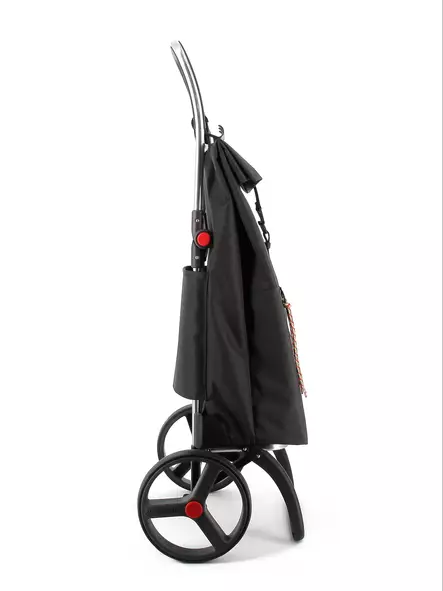 Ostoskärry Big Tweed musta 2 isolla renkaalla - 2 pyöräiset ostoskärryt - BIG0193 - 3