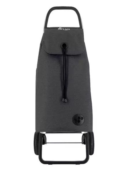 Ostoskärry I-Max Tweed 2L musta 2 renkaalla - 2 pyöräiset ostoskärryt - IMX3844 - 1